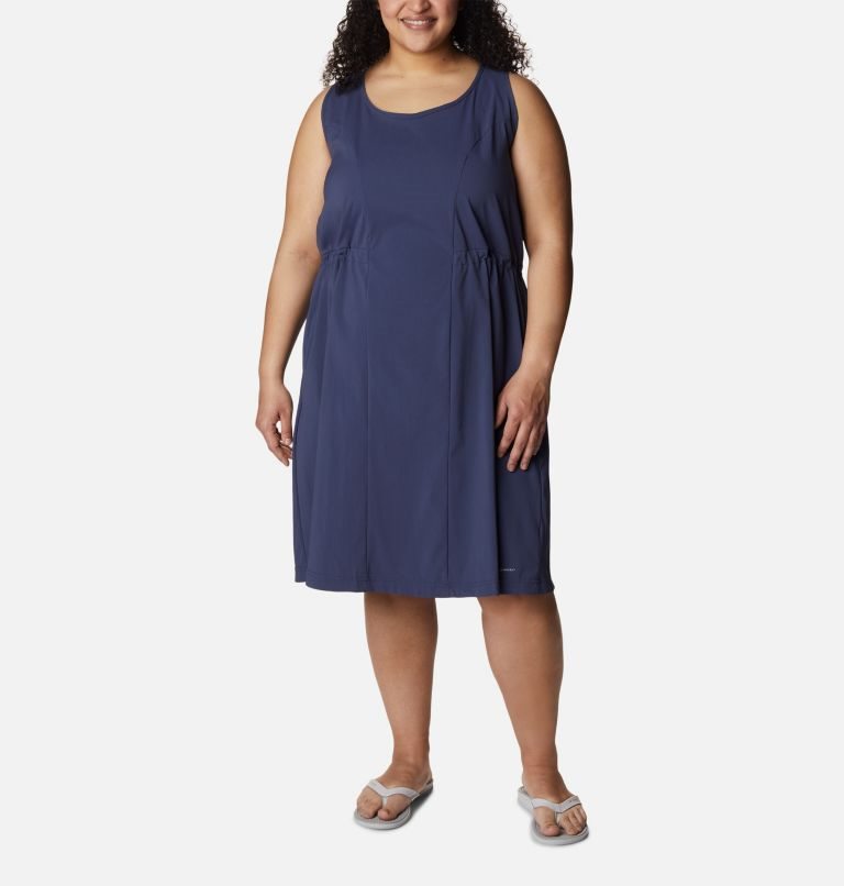 Columbia On The Go Kjoler Dame Marineblå | Plus Size 65814M